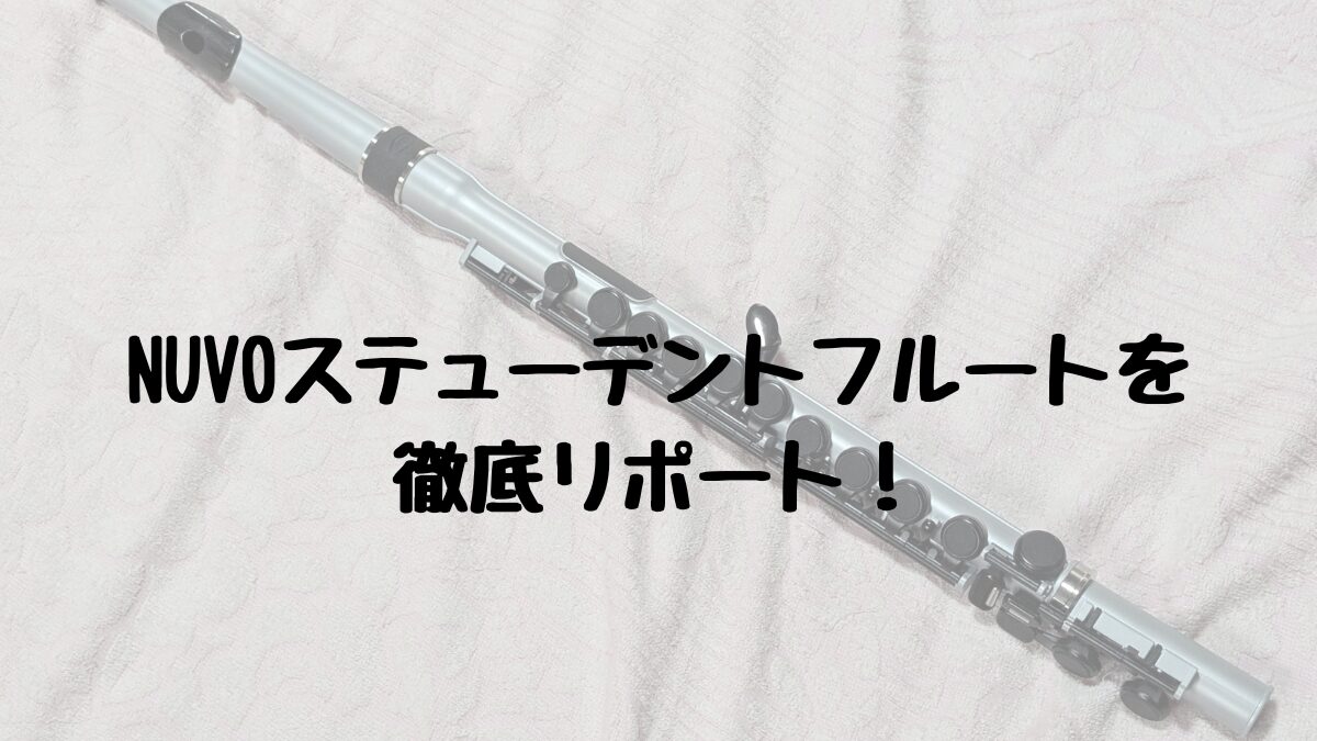 NUVOステユーデントフルートのアイキャチ